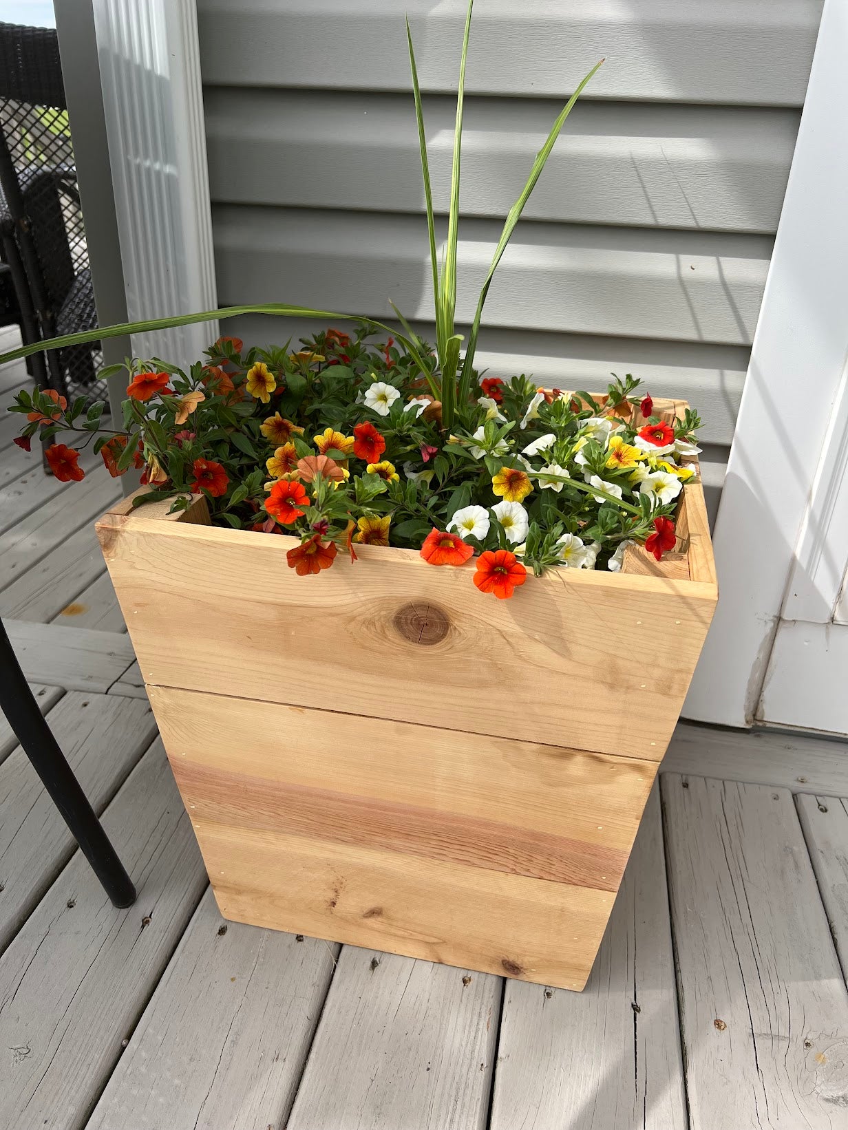 cedar planters box Outdoor Cedar Planters – Pure Grain Table Co