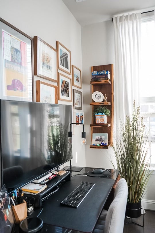Santos Live Edge Shelf