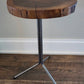 Live Edge Walnut W/Tripod Base - Drink Table/Plant Stand