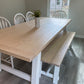 Mattie Modern Farmhouse Dining Table