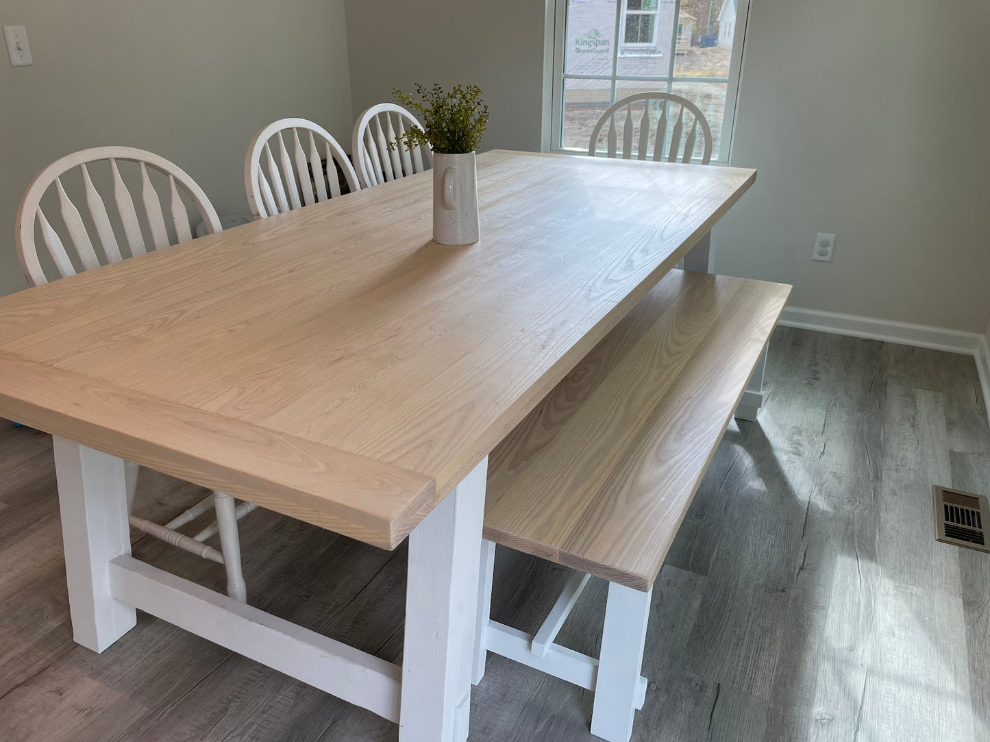 Mattie Modern Farmhouse Dining Table