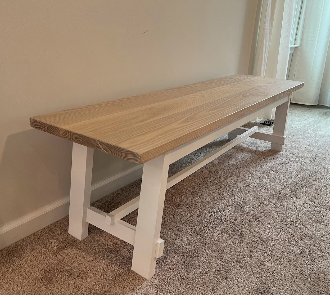 Mattie Modern Farmhouse Dining Table